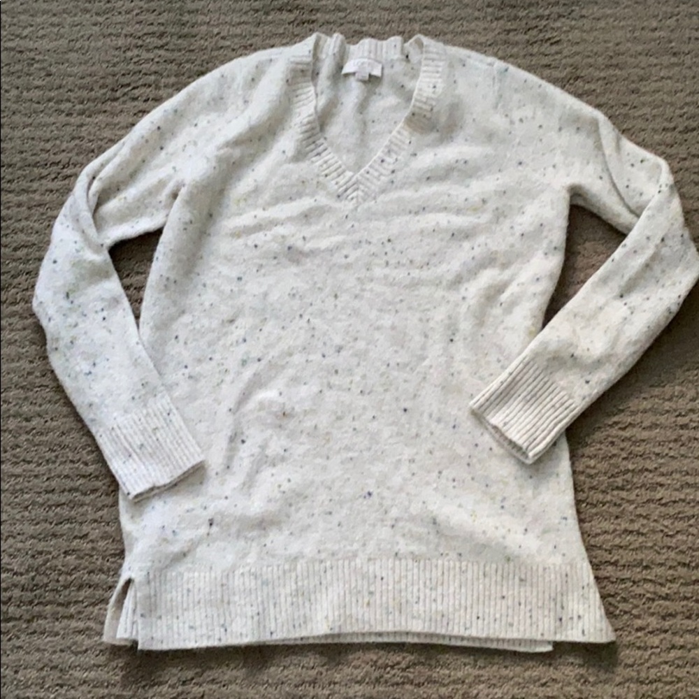 LOFT - speckled sweater